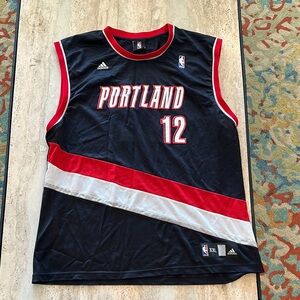 Adidas Portland Trail Blazers basketball Jersey Jason Aldridge 12 XXL‎ EUC
